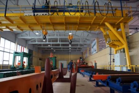 New manufacture for the production of crane equipment